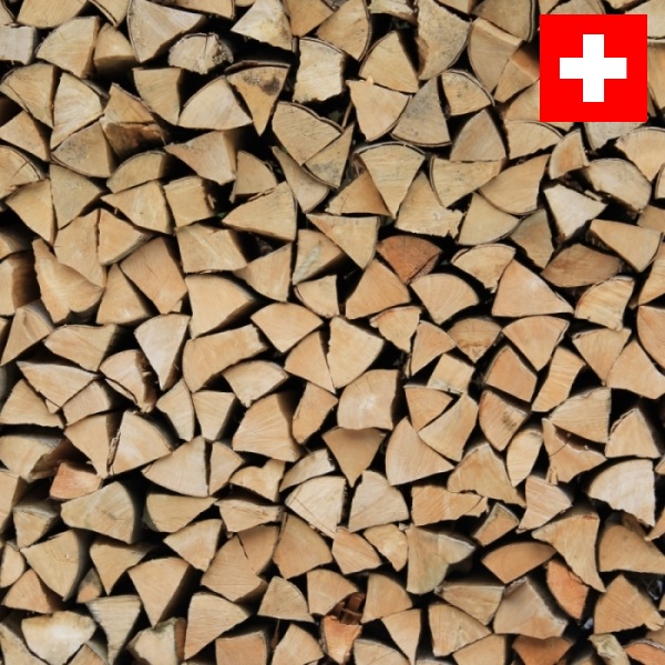 Schweizer Brennholz Buche 33 cm, trocken, 1 Ster